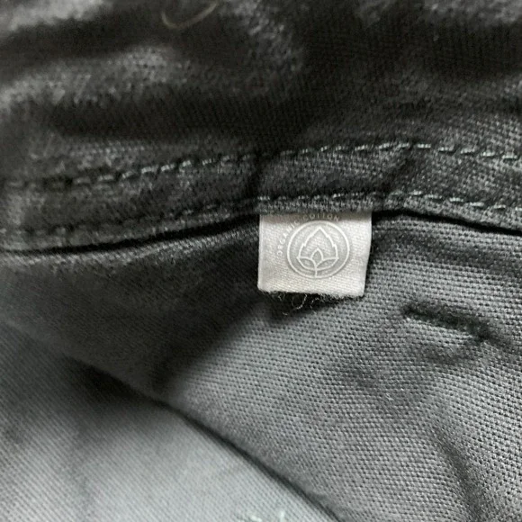 STIO Rivet Utility Pants Women's 4 Basalt Grey Canvas Straight Organic Cotton - Picture 11 of 14